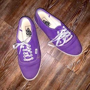 Purple women’s Vans